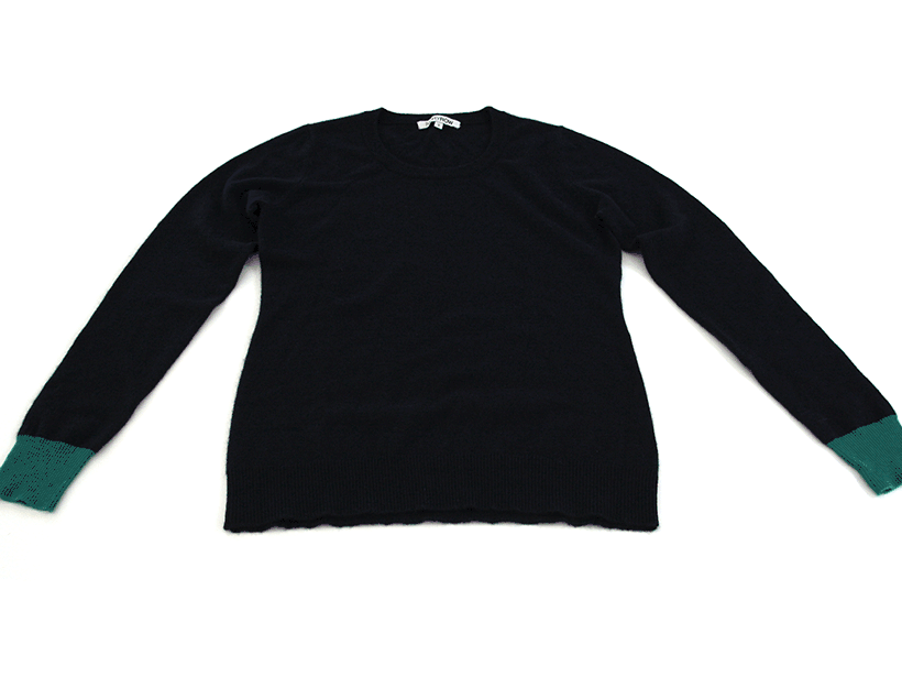 Folding sweater Marie Kondo